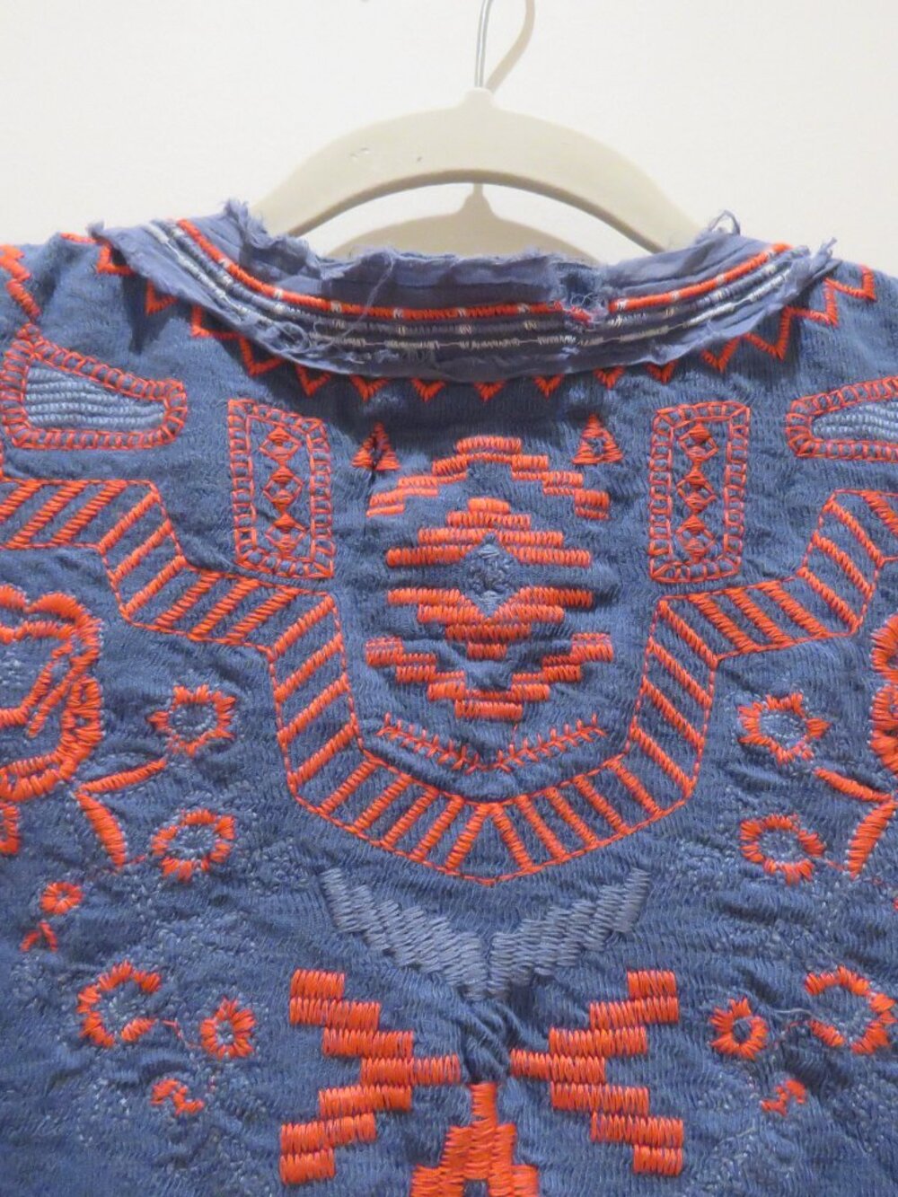 JOHNNY WAS BIYA Yatzil Fringed Embroidered Open Front Jacket Small Boho Festival - Picture 11 of 15